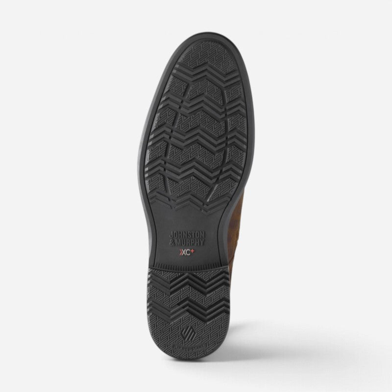 Men's Xc+ Durham Cap Toe Boot Dark Brown Waterproof Leather