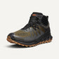 Men's Zionic Mid Waterproof Dark Olive/Scarlet Ibis