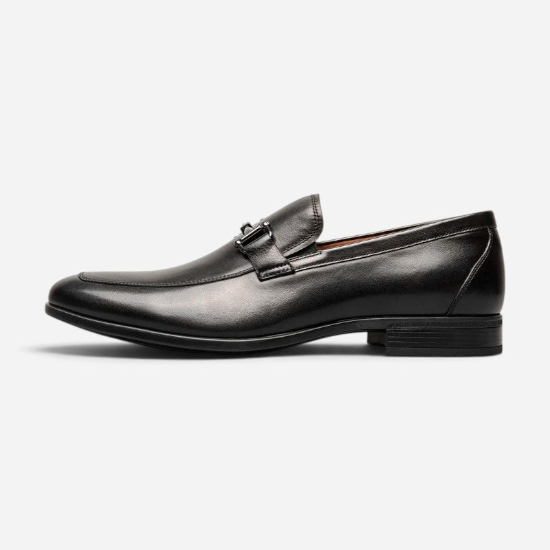 Men's Zaffiro Moc Toe Bit Loafer Black