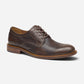 Men's Ripley Plain Toe Dark Brown Leather
