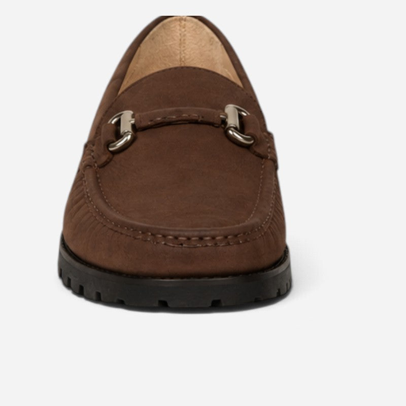 Men's Dillon Bit Chocolate Suede