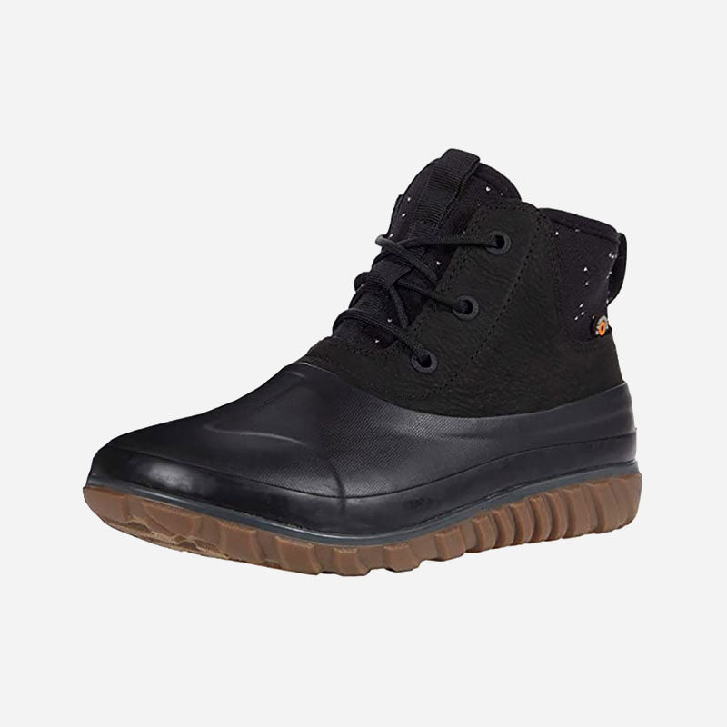 Classic Casual Lace Leather Cognac Multi