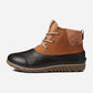 Classic Casual Lace Leather Cognac Multi