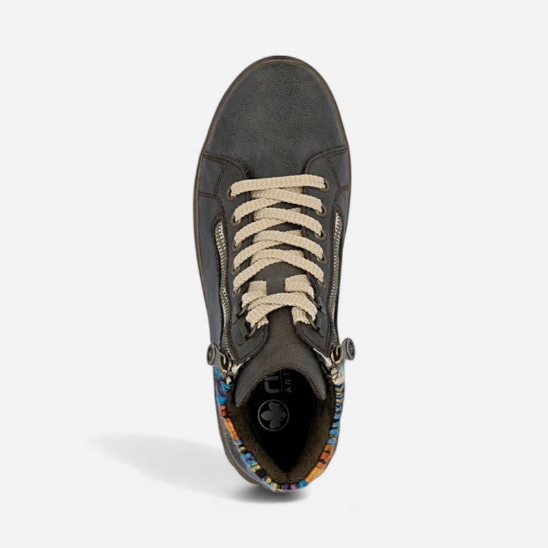 Heike 05 Basalt/Orange Multi