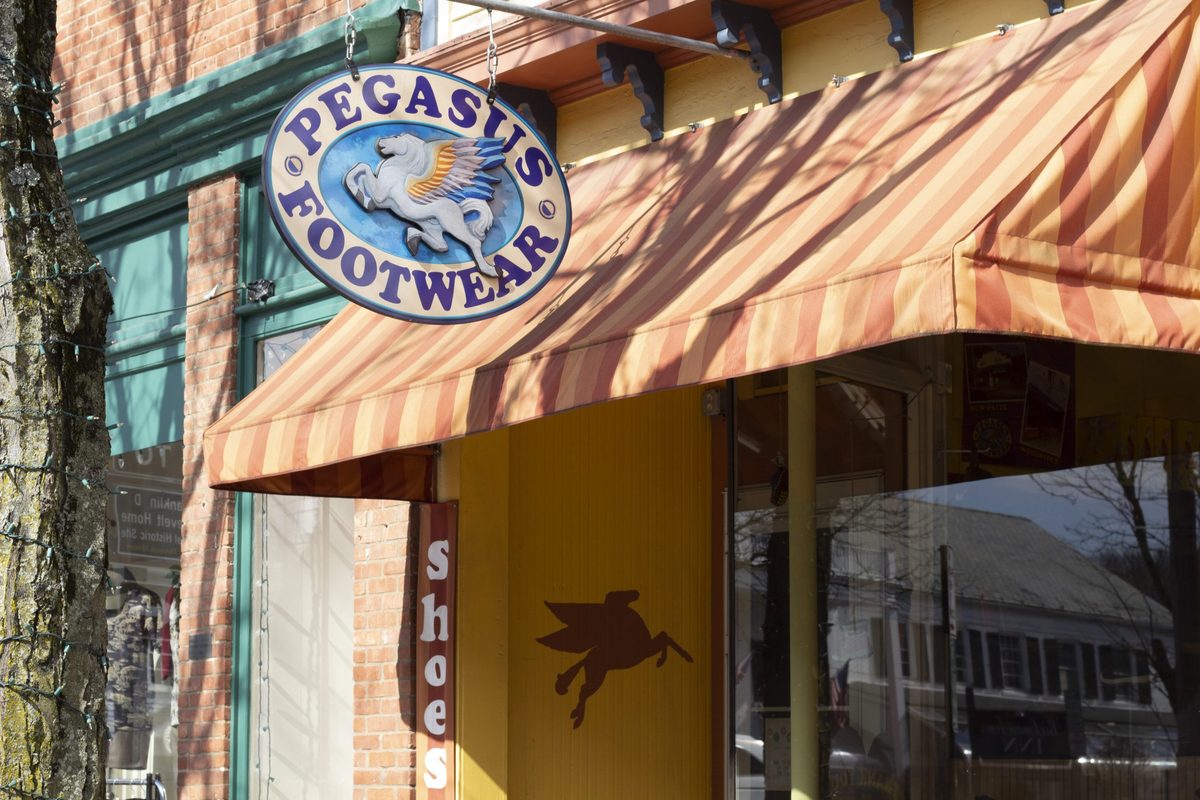 Pegasus Footwear Rhinebeck storefront